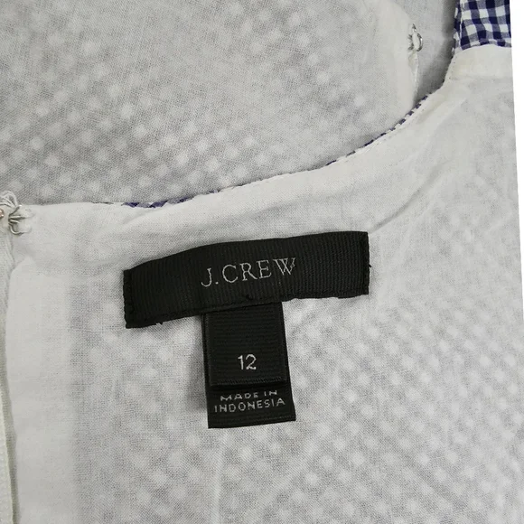 J. Crew Gingham Dress - Picture 8 of 9